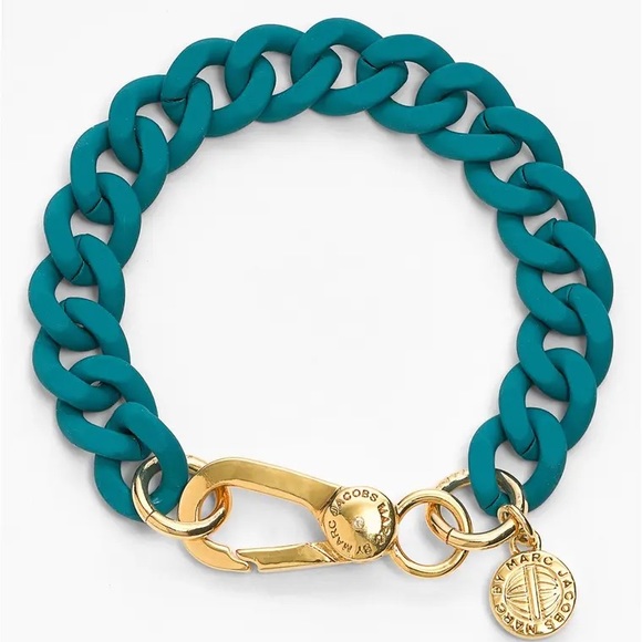 Marc Jacobs ‘Key Items’ Rubber Chain Bracelet - Picture 3 of 6